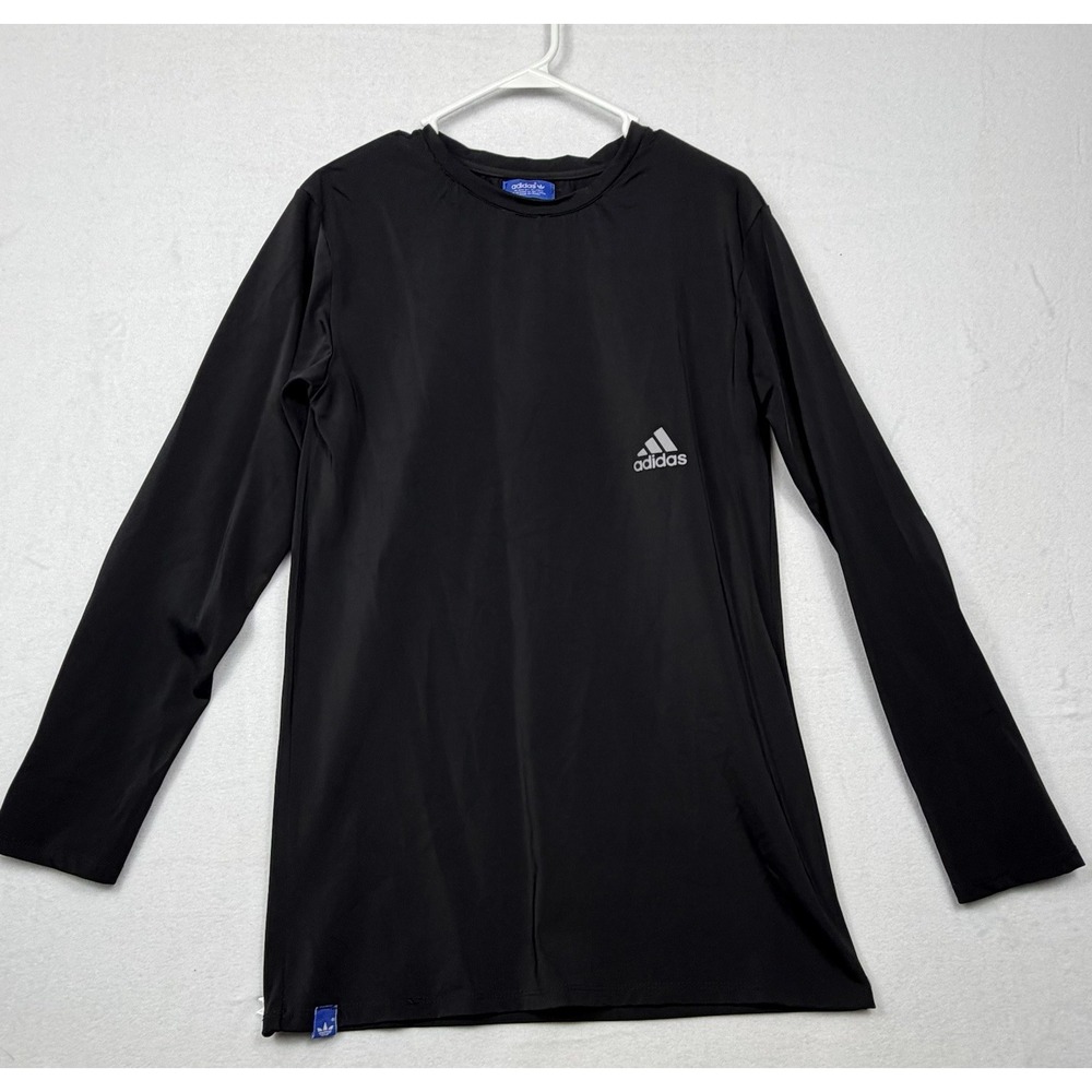 Adidas Long Sleeve Athletic Shirt Men's Black Size: XL